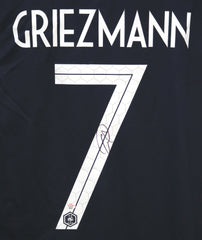 Antoine Griezmann Signed Autographed France Blue #7 Jersey PAAS COA