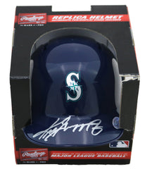 Ken Griffey Jr. Seattle Mariners Signed Autographed Mini Batting Helmet Pinpoint COA