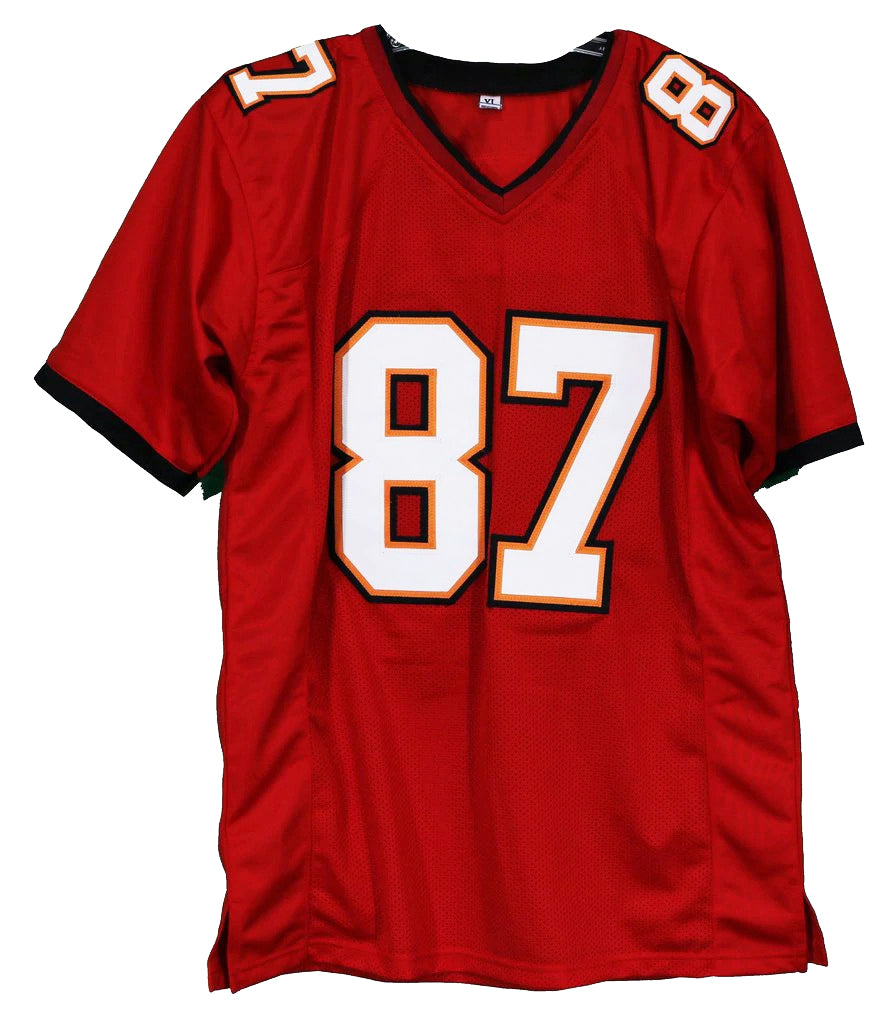 Rob Gronkowski Autographed Tampa Bay (Red #87) Custom Jersey