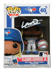 Vladimir Guerrero Jr. Toronto Blue Jays Signed Autographed MLB FUNKO POP 40 Vinyl Figure Heritage Authentication COA - DAMAGED