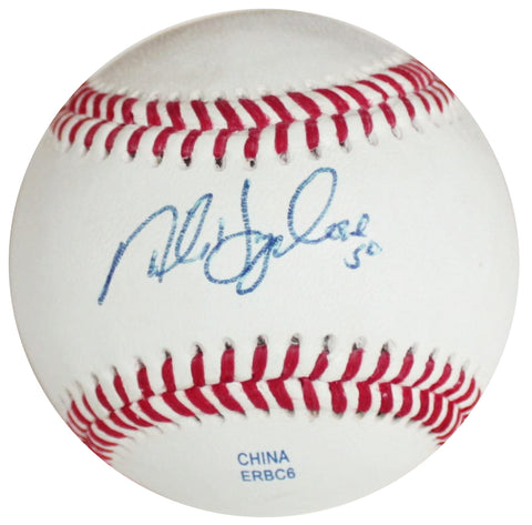 Nick Hagadone Cleveland Indians Signed Autographed Rawlings Official League Baseball