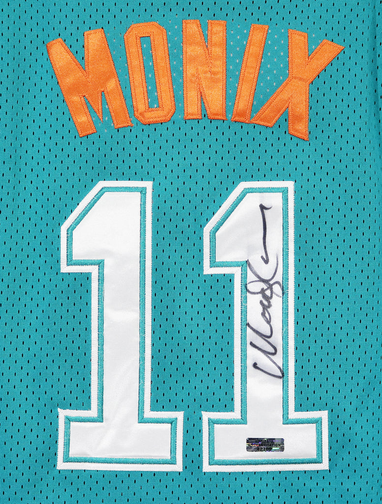 Woody Harrelson Autographed Ed Monix Flint Tropics Turquoise Jersey –