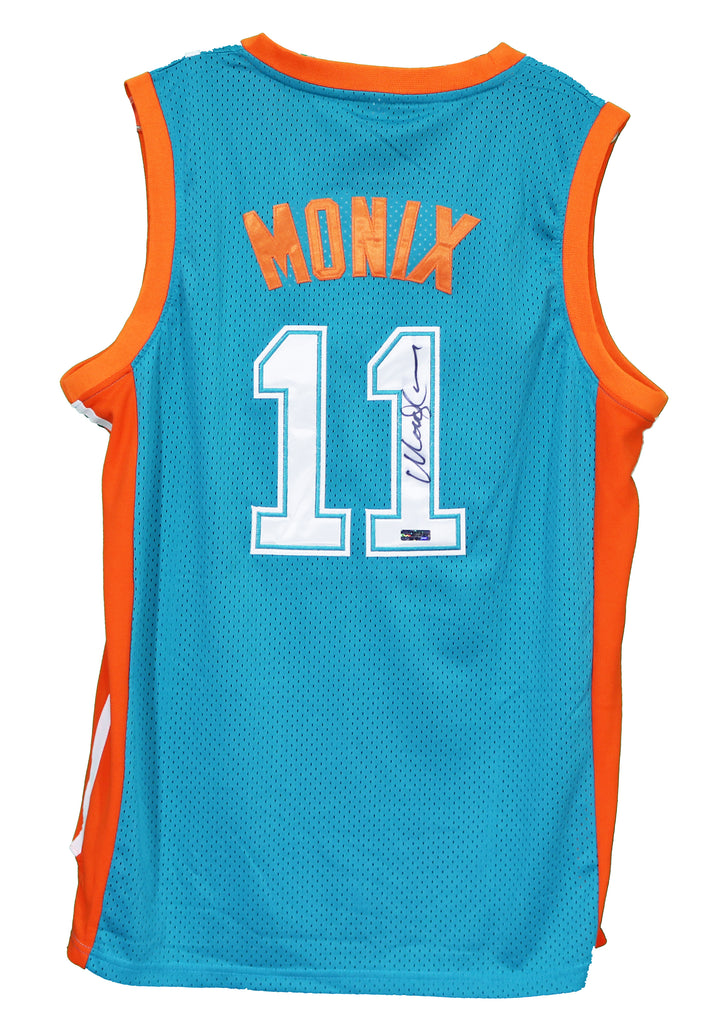 Woody Harrelson Autographed Ed Monix Flint Tropics Turquoise Jersey –