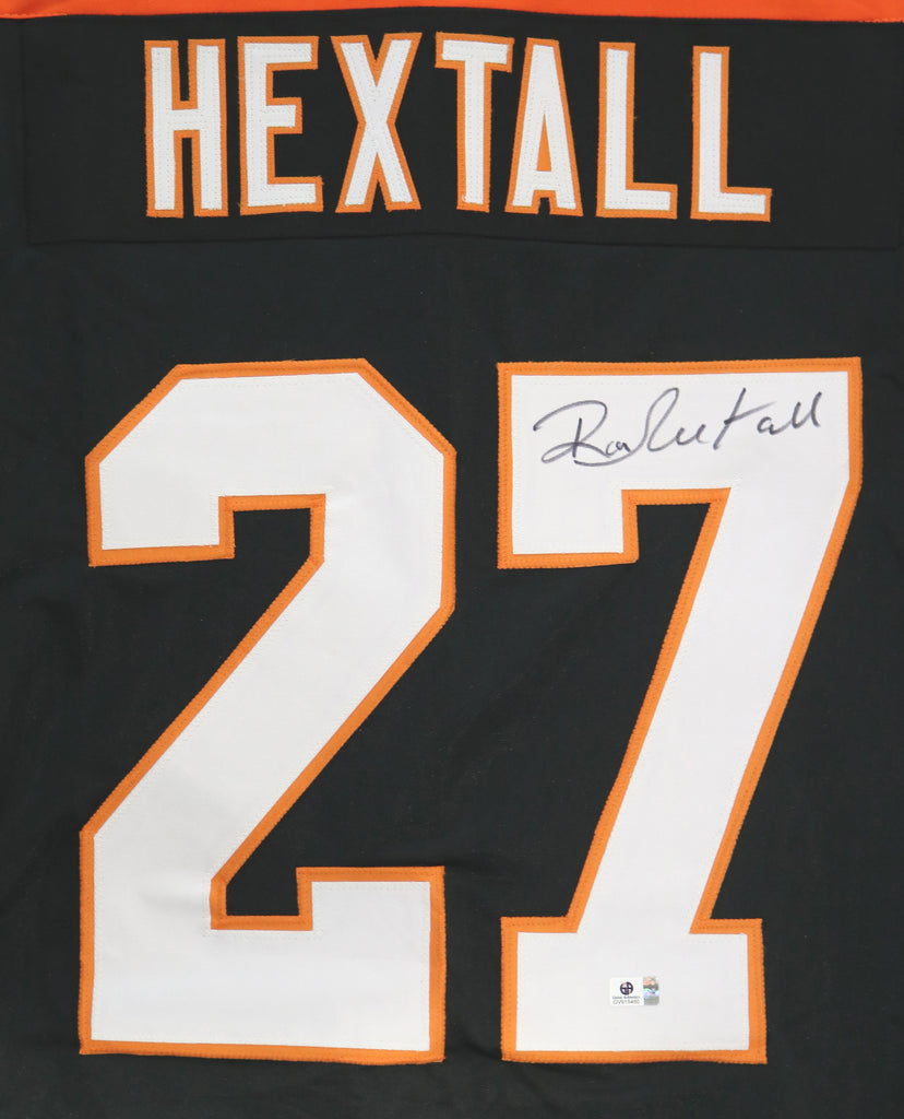 Ron Hextall Philadelphia Flyers Signed White Jersey