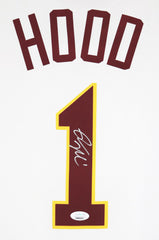 Rodney Hood Cleveland Cavaliers Cavs Signed Autographed White #1 Custom Jersey JSA COA