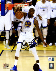 Kevin Durant Golden State Warriors Signed Autographed 8" x 10" NBA Finals Dunk Photo Global COA