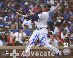 Anthony Rizzo Chicago Cubs Signed Autographed 8" x 10" Home Run Photo Global COA