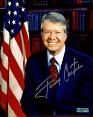 President Jimmy Carter Signed Autographed 8" x 10" Photo Heritage Authentication COA