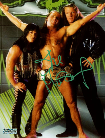 Shawn Michaels WWE Signed Autographed 8" x 10" D-Generation X Photo Heritage Authentication COA
