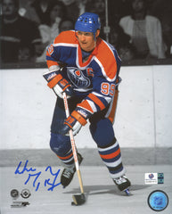 Wayne Gretzky Edmonton Oilers Signed Autographed 8" x 10" Spotlight Photo Global COA