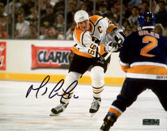 Mario Lemieux Pittsburgh Penguins Signed Autographed 8" x 10" Photo Heritage Authentication COA