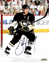 Sidney Crosby Pittsburgh Penguins Signed Autographed 8" x 10" Photo Heritage Authentication COA