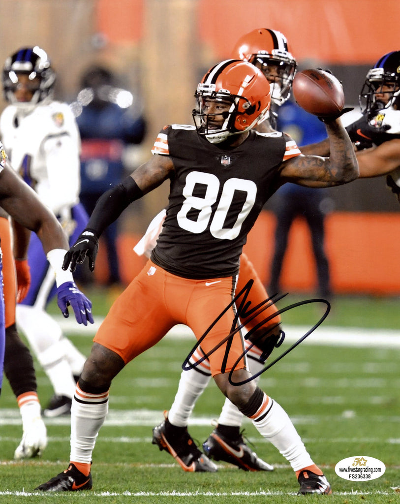 Jarvis Landry Cleveland Browns Signed Autographed 8x10 Photo –