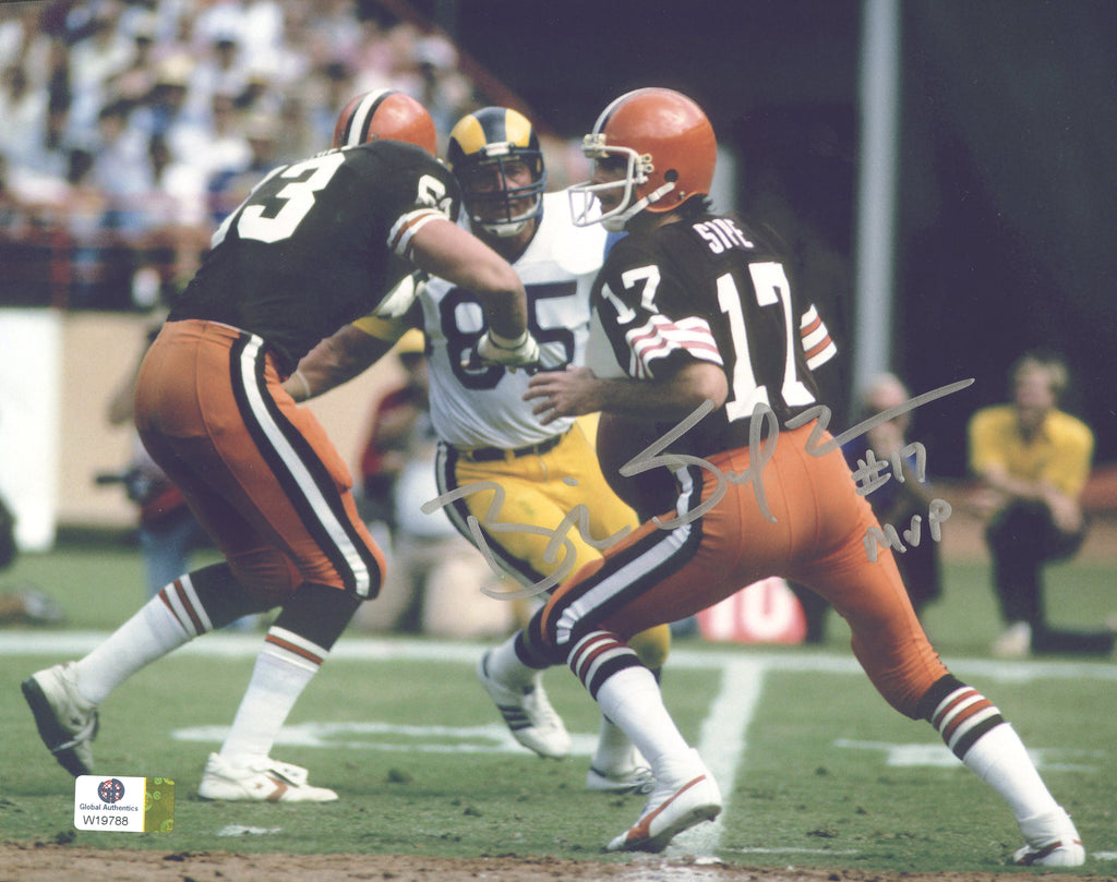 Brian Sipe Cleveland Browns Signed Autographed 8x10 Photo Witness