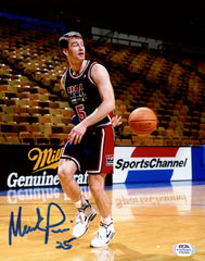 Mark Price Team USA Signed Autographed 8" x 10" Photo PSA In the Presence COA Sticker Only