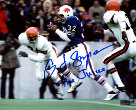 O. J. Simpson Buffalo Bills Signed Autographed 8" x 10" Photo Heritage Authentication COA