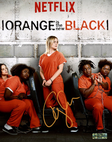 Taylor Schilling Signed Autographed 8" x 10" Orange Is the New Black Photo Heritage Authentication COA