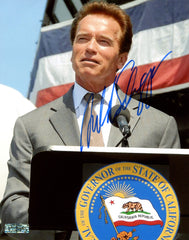 Arnold Schwarzenegger Signed Autographed 8" x 10" Photo Heritage Authentication COA