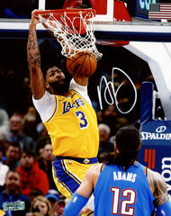 Anthony Davis Los Angeles Lakers Signed Autographed 8" x 10" Dunking Photo Heritage Authentication COA