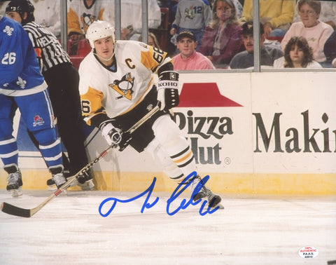 Mario Lemieux Pittsburgh Penguins Signed Autographed 8" x 10" Photo PAAS COA