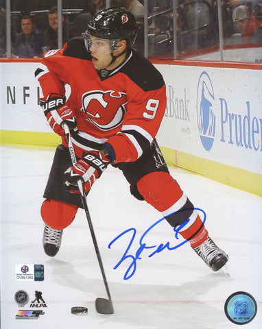Taylor Hall New Jersey Devils Signed Autographed 8" x 10" Photo Global COA