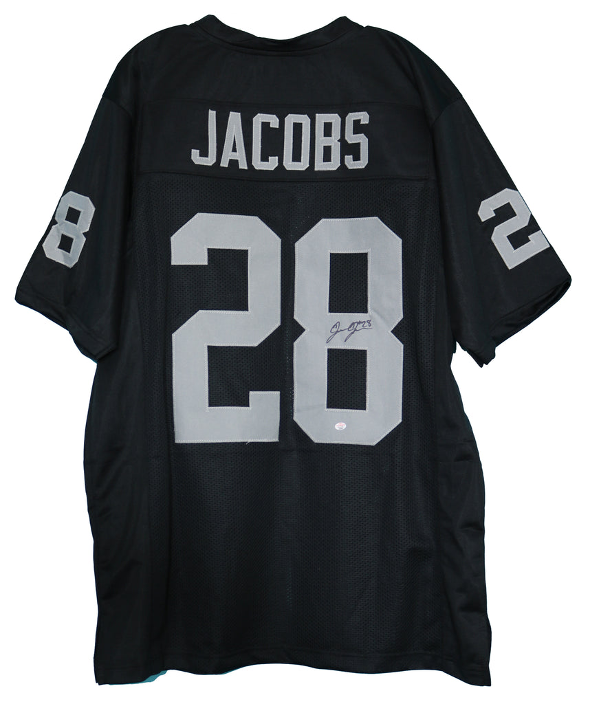 Josh Jacobs Autographed Las Vegas Oakland Raiders Custom White