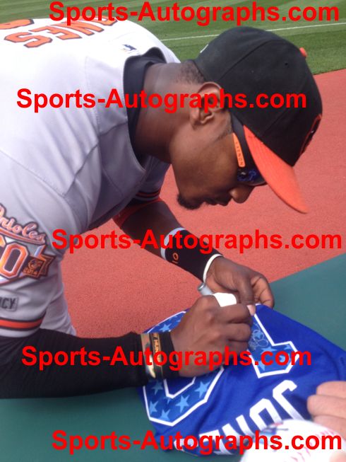 Adam Jones Orioles Signed Autographed 2013 All Star Jersey JSA COA