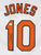 Adam Jones Baltimore Orioles Signed Autographed White #10 Jersey JSA COA