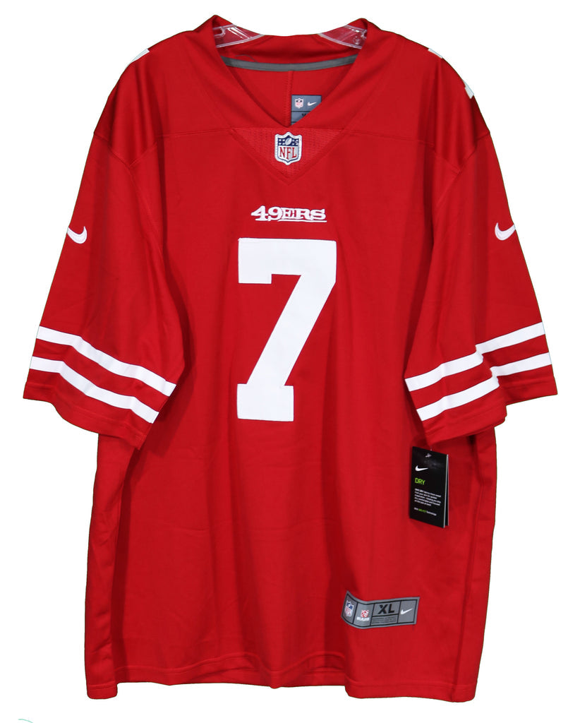 Colin Kaepernick San Francisco 49ers Signed Autographed Red Jersey –