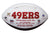 Colin Kaepernick San Francisco 49ers Signed Autographed White Panel Logo Football PAAS COA