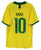 Kaka Signed Autographed on Number Brazil Yellow #10 Jersey Global COA