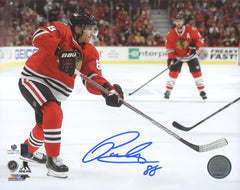 Patrick Kane Chicago Blackhawks Signed Autographed 8" x 10" Shooting Photo Global COA