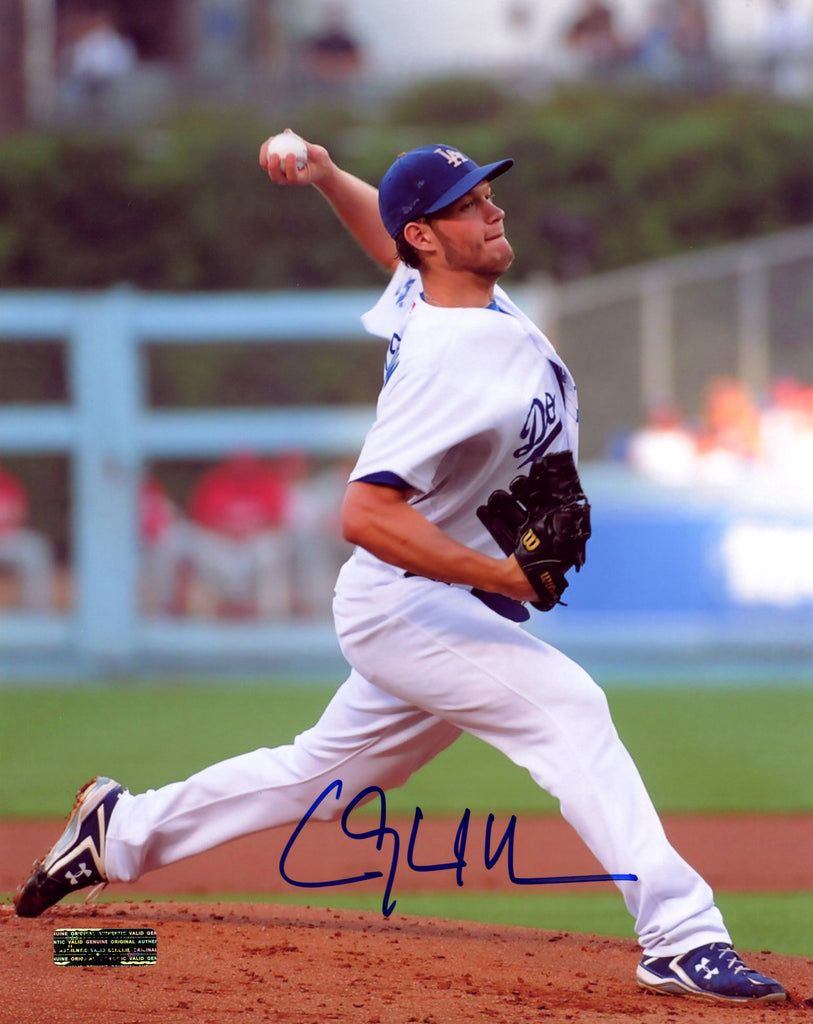 Clayton Kershaw Los Angeles Dodgers Signed Autographed 8 x 10 Photo –