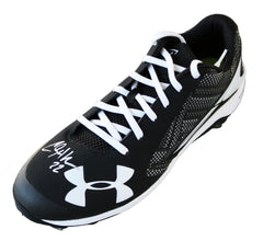Clayton Kershaw Los Angeles Dodgers Signed Autographed Under Armour Baseball Shoe Cleat PAAS COA