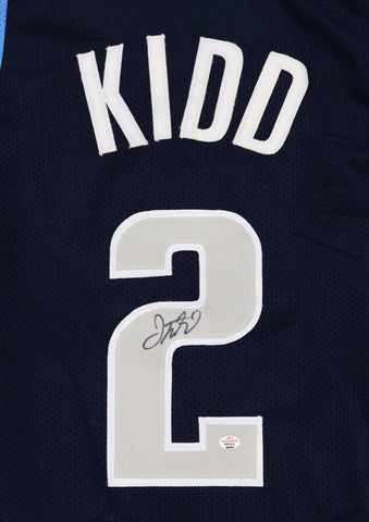 Jason Kidd Dallas Mavericks Signed Autographed blue #2 Custom Jersey PAAS COA