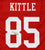 George Kittle San Francisco 49ers Signed Autographed Red #85 Custom Jersey PAAS COA