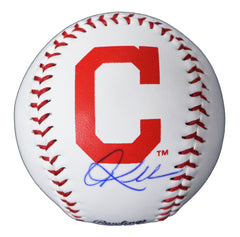 Corey Kluber Cleveland Indians Signed Autographed Rawlings Official Major League Logo Baseball Global COA with Display Holder