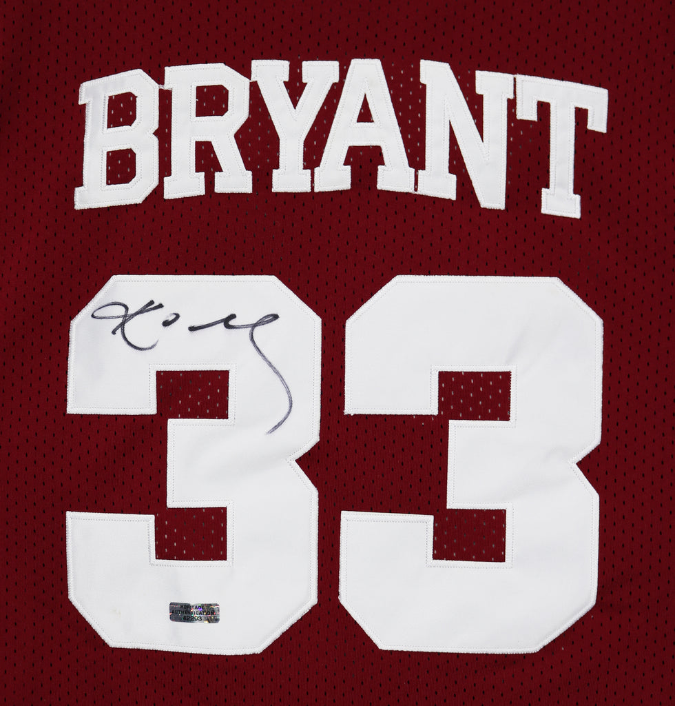 Kobe Bryant Lower Merion High School #33 Authentic Embroidered Basketball  Shorts
