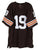 Bernie Kosar Cleveland Browns Signed Autographed Brown #19 Custom Jersey Witnessed Global COA