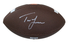 Trevor Lawrence Signed Autographed Clemson Tigers Logo Mini Football Heritage Authentication COA
