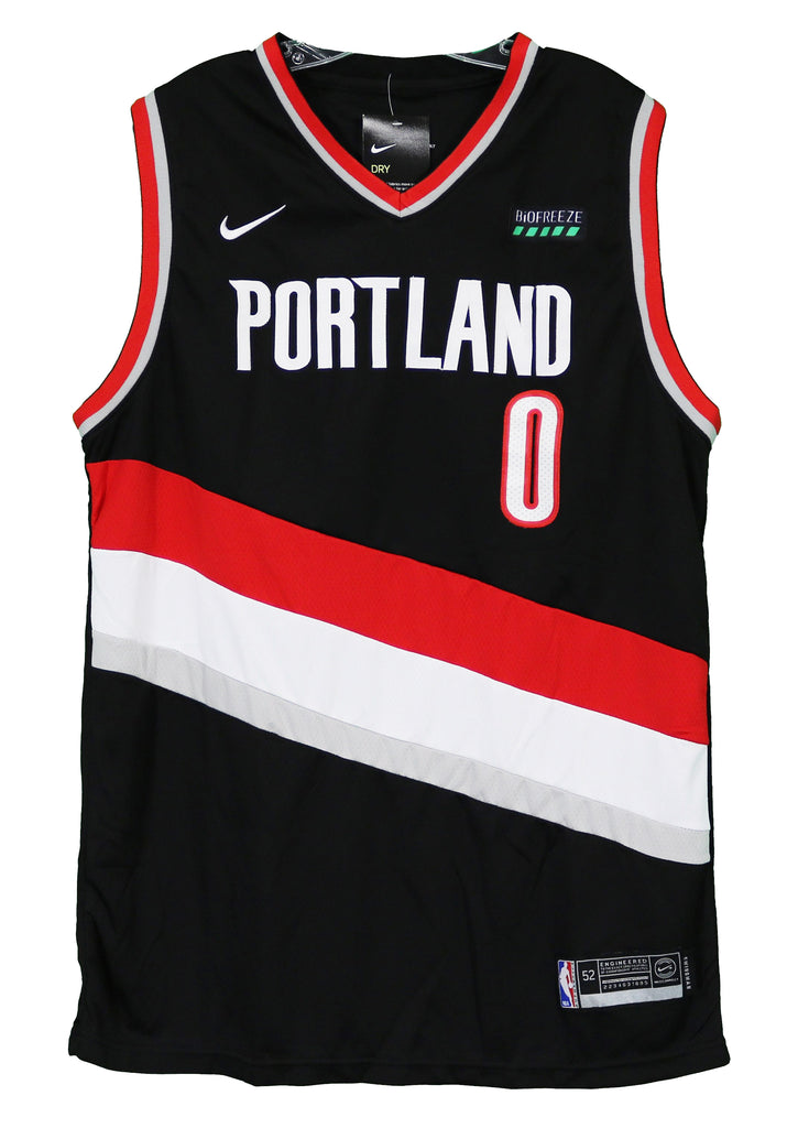 Damian Lillard Signed Portland Trail Blazers Nike City Edition 