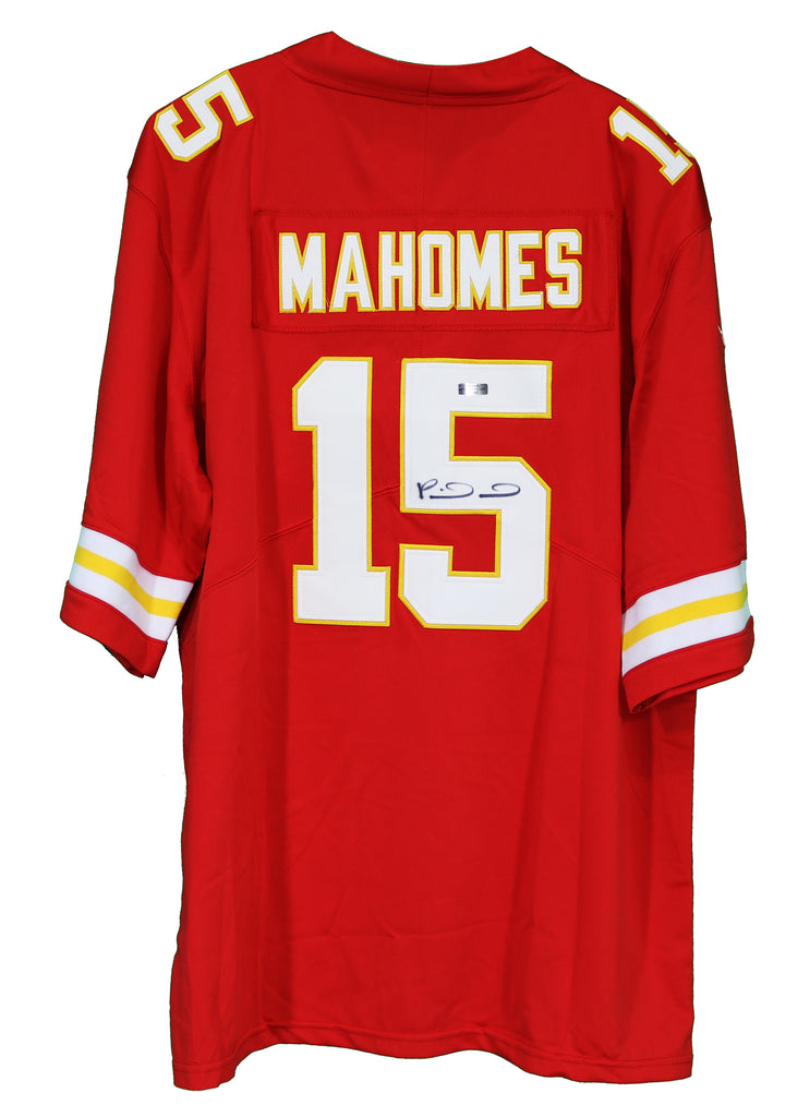 Shop Patrick Mahomes Kansas City Chiefs Autographed #15 Red Jersey