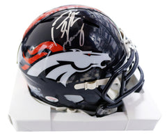 : Mac Jones Autographed Patriots Flash Red Speed Mini Helmet  Beckett BAS QR : Sports & Outdoors