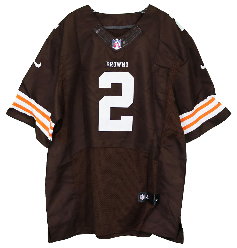 Johnny Manziel Cleveland Browns Brown #2 Jersey Facsimile