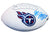 Marcus Mariota Tennessee Titans Signed Autographed White Panel Logo Football PAAS COA - FADED SIGNATURE