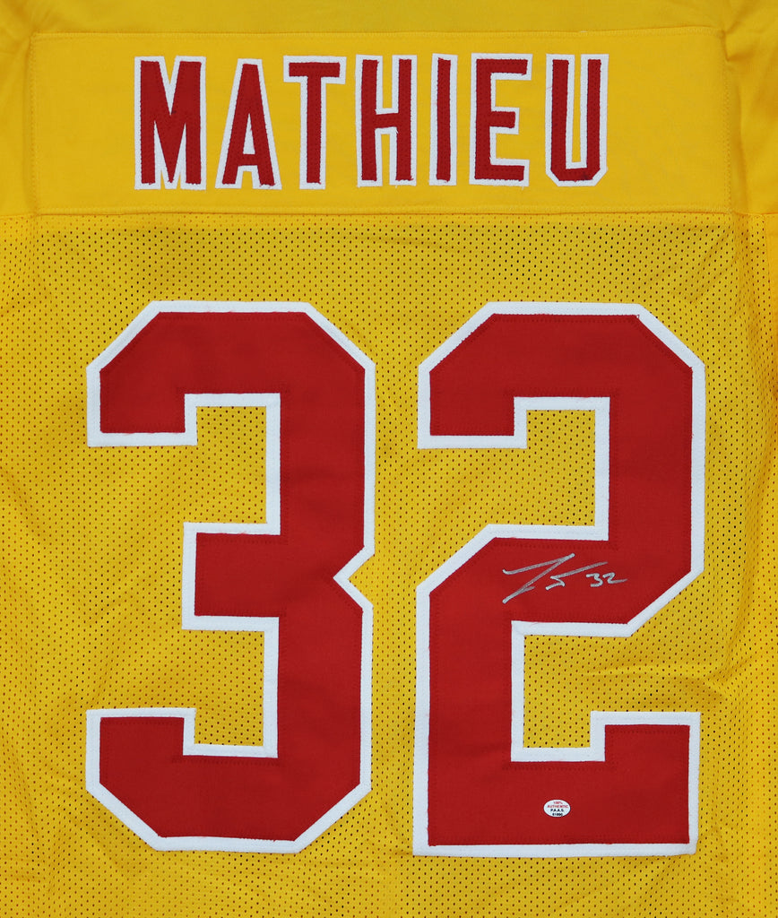 Tyrann Mathieu Kansas City Chiefs Signed Autographed Custom Jersey –
