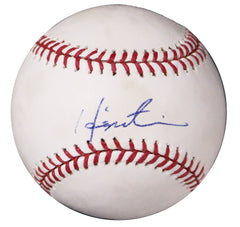 Hideki Matsui New York Yankees Signed Autographed Rawlings Official Major League Baseball JSA COA with Display Holder