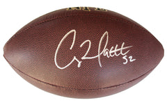 Clay Matthews III Green Bay Packers Signed Autographed Wilson NFL Football PAAS COA