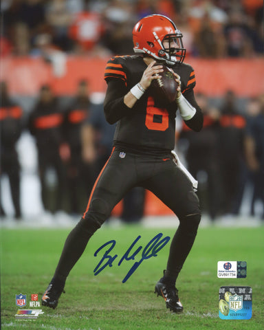 Baker Mayfield Cleveland Browns Signed Autographed 8" x 10" Photo Global COA