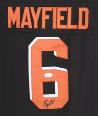 Baker Mayfield Cleveland Browns Signed Autographed Brown #6 Jersey JSA COA